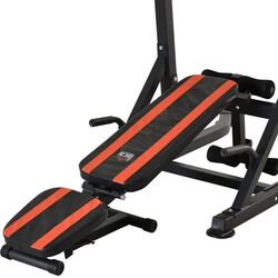 Скамья многофункциональная Homcom A91-092RD (Black/Red) Thumb