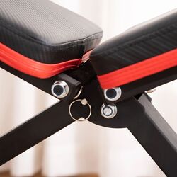 Banca forta reglabila Homcom A91-191V01 (Black/Red) Thumb