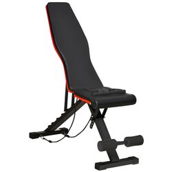 Banca forta reglabila Homcom A91-191V01 (Black/Red)