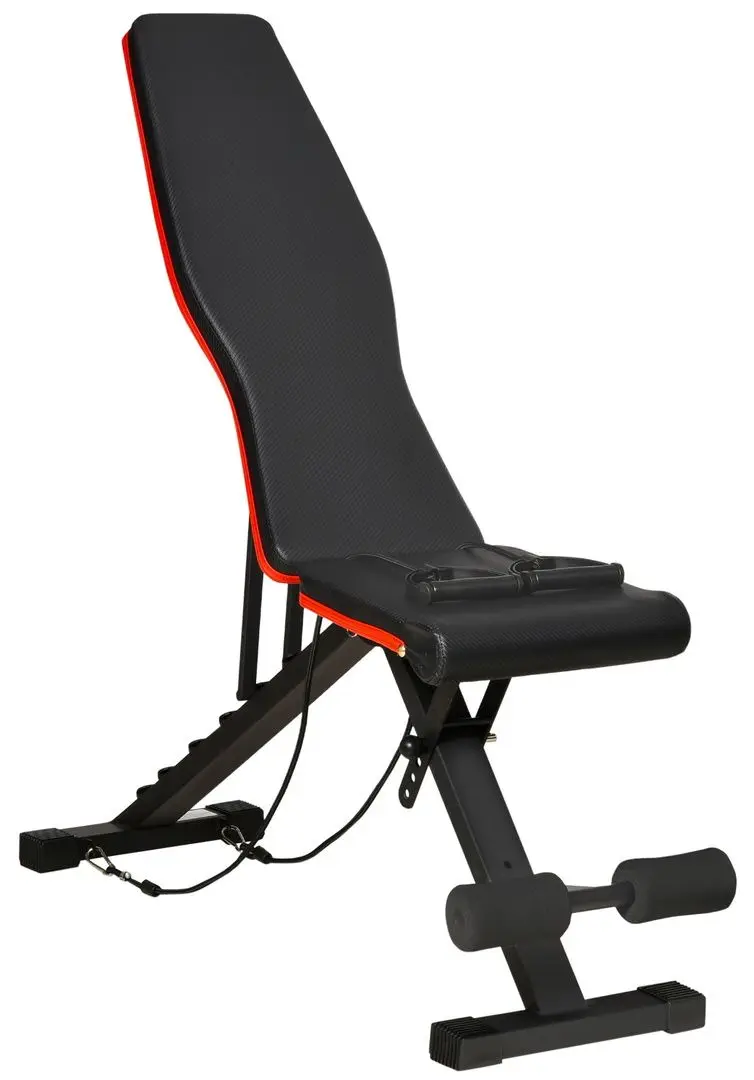 Banca forta reglabila Homcom A91-191V01 (Black/Red)