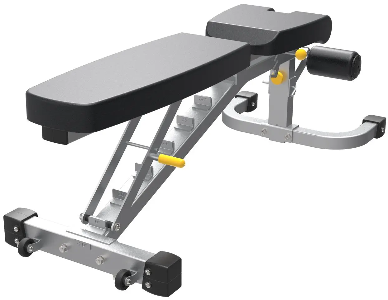 Banca multifunctionala Impulse Fitness IFFID (Black/Grey)