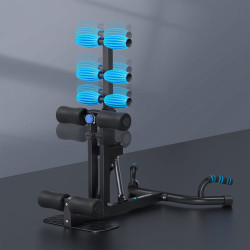 Тренажер для приседаний Merach MR-2417B1-US (Black/Blue) Thumb