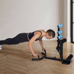 Тренажер для приседаний Merach MR-2417B1-US (Black/Blue) Thumb