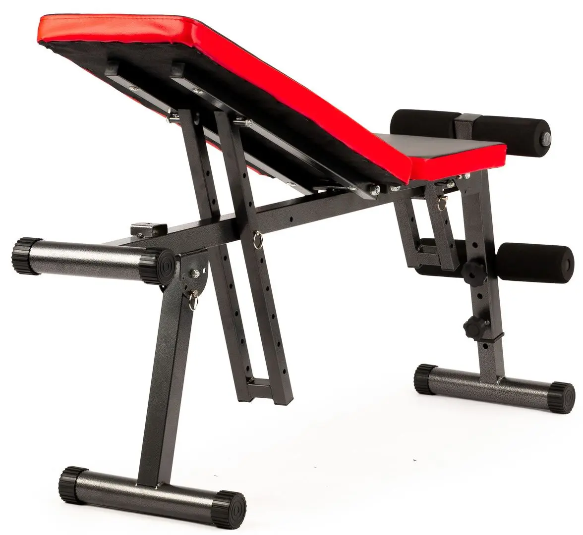 Скамья для силовых упражнений Modern Home UD2102 (Black/Red) - 3