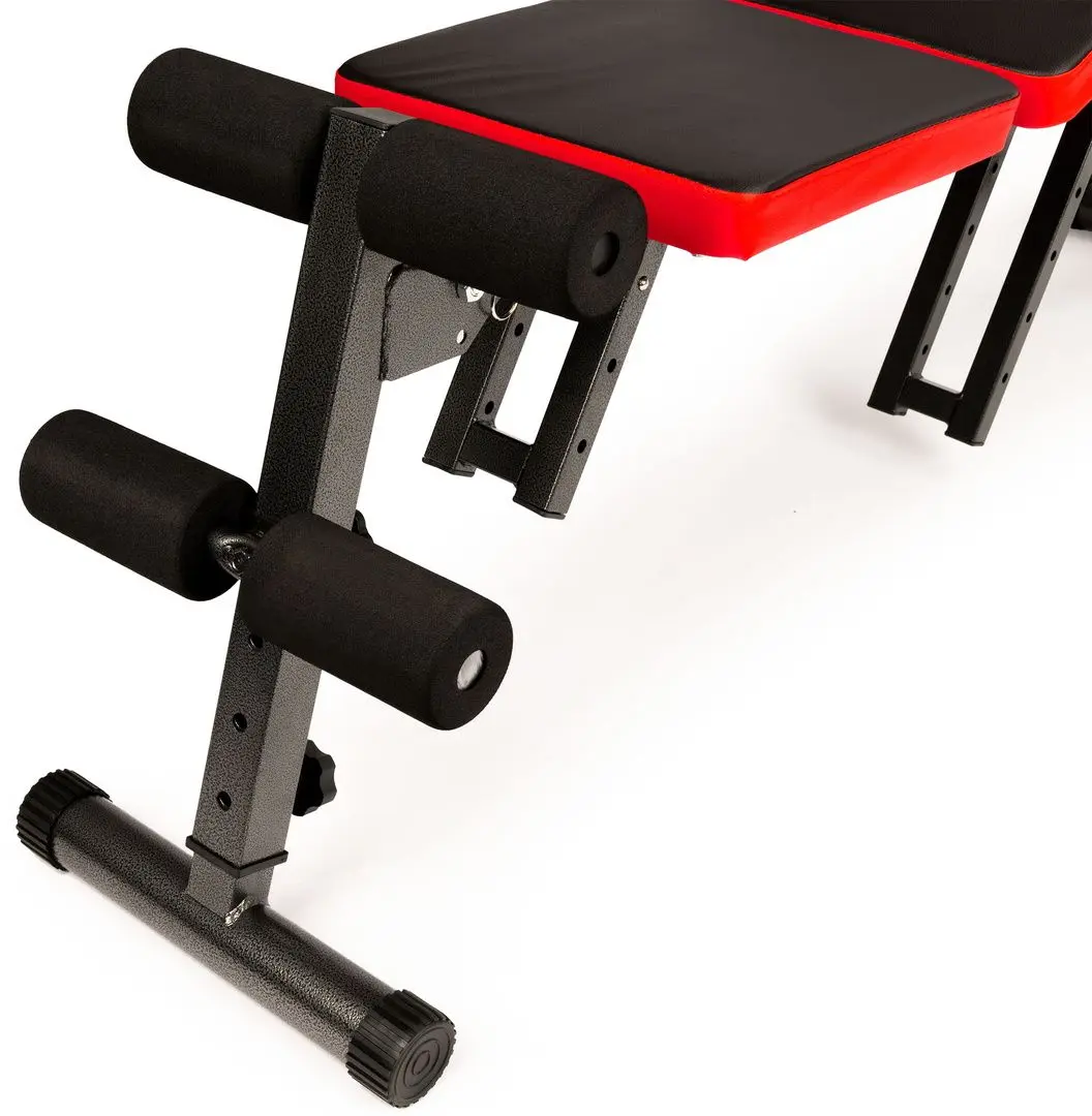 Скамья для силовых упражнений Modern Home UD2102 (Black/Red) - 4