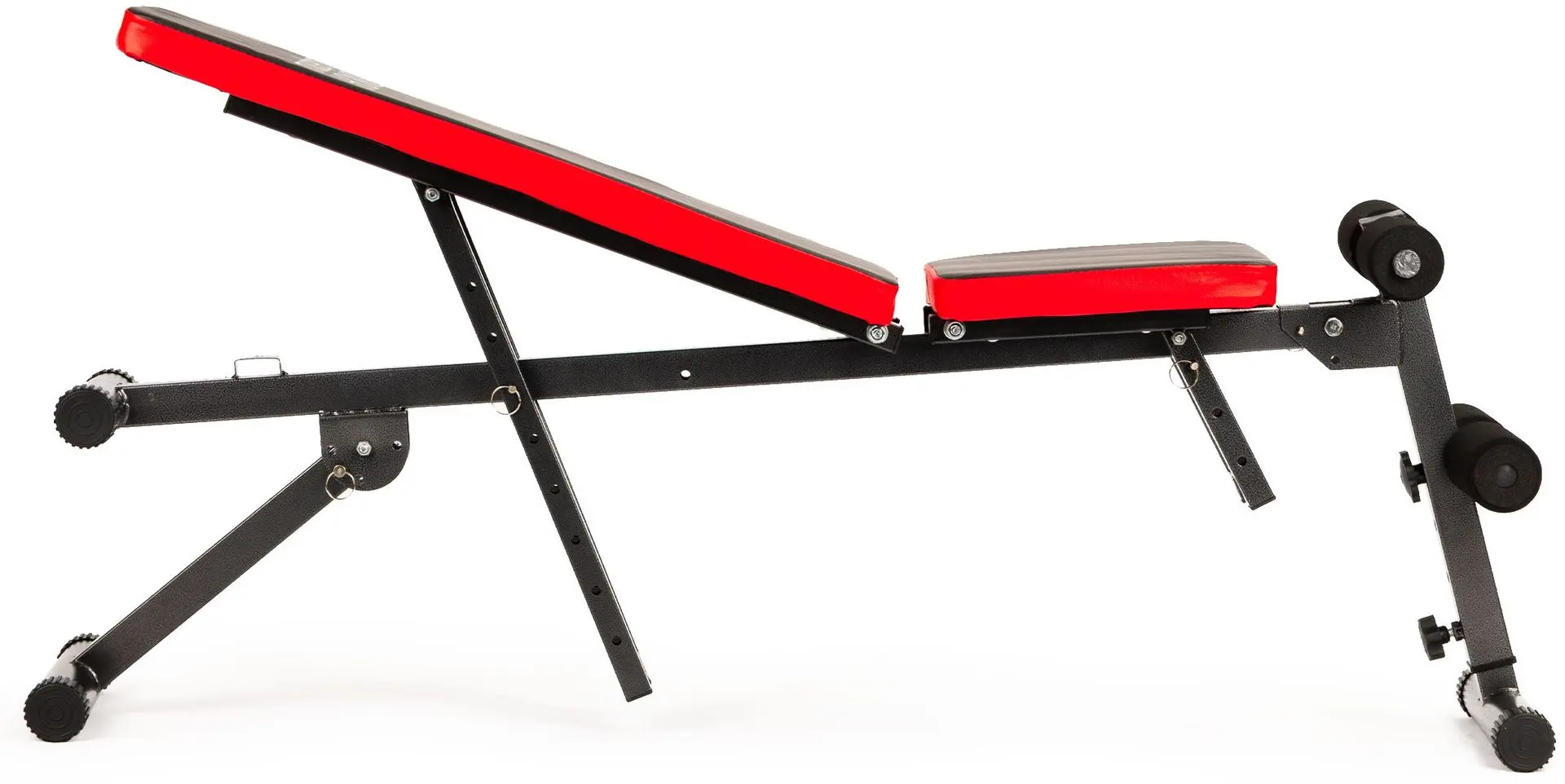 Скамья для силовых упражнений Modern Home UD2102 (Black/Red) - 7