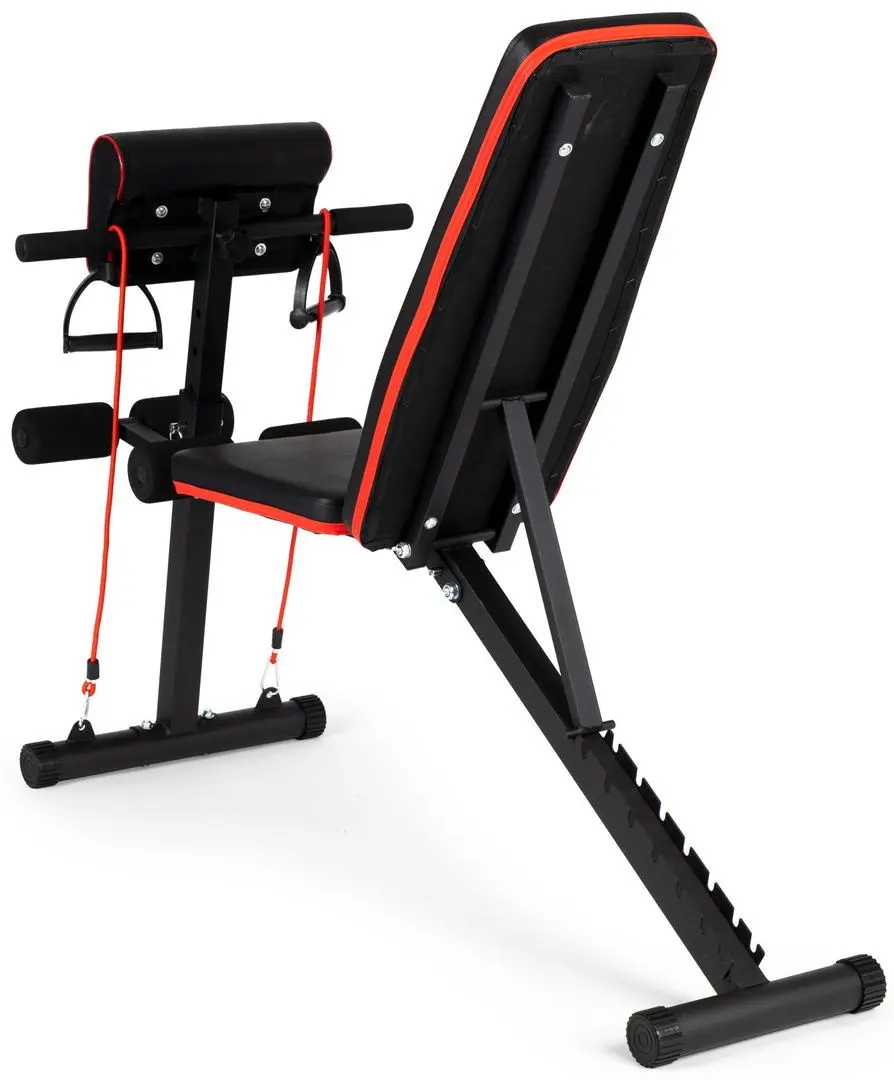 Скамья для силовых упражнений Modern Home UD2105 (Black/Red) - 4
