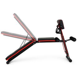 Скамья для силовых упражнений Modern Home UD2105 (Black/Red) Thumb