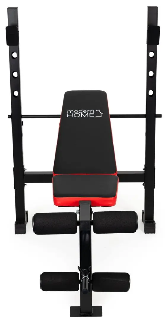 Banca multifunctionala Modern Home HREBH08B (Black/Red) - 2