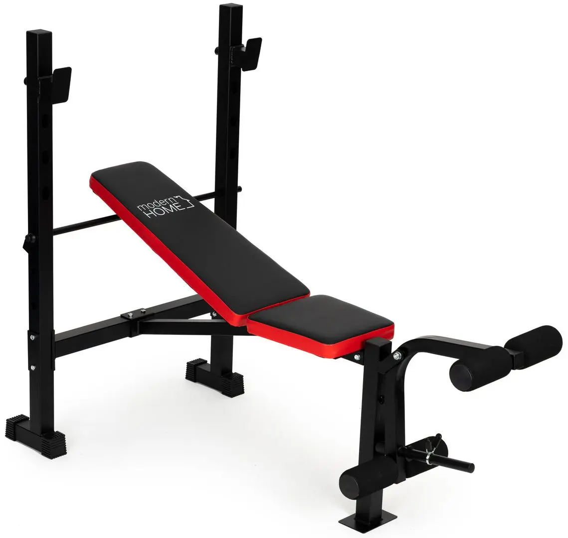 Banca multifunctionala Modern Home HREBH08B (Black/Red)