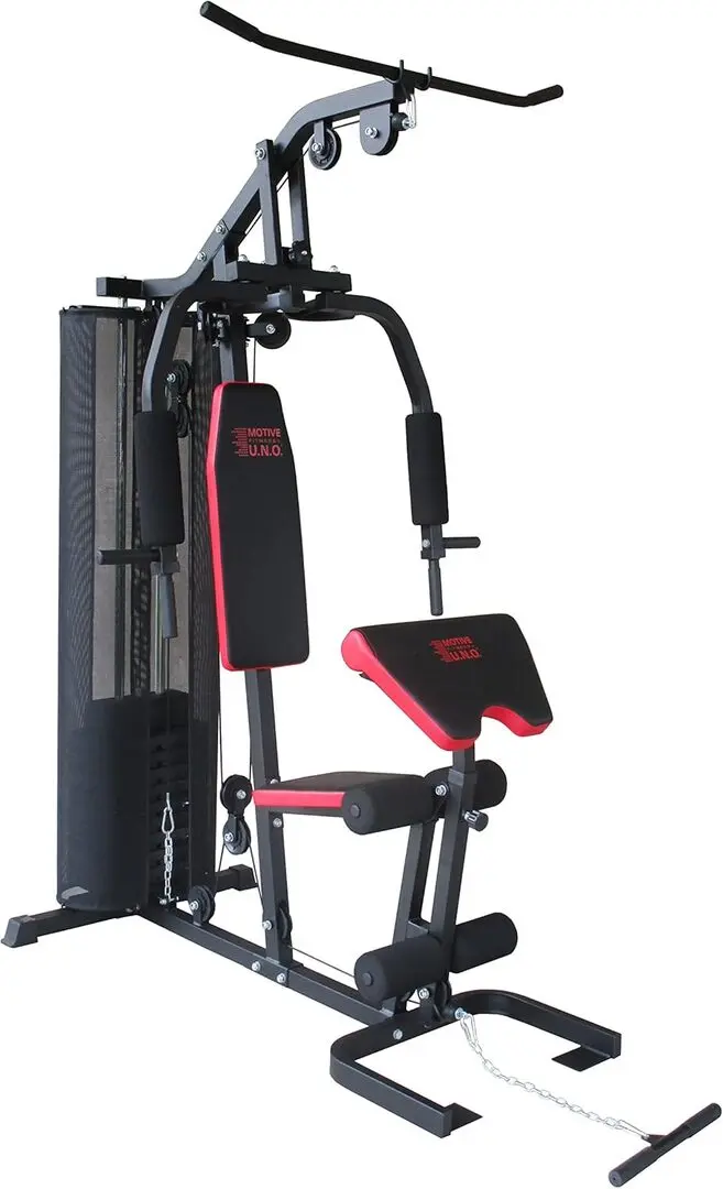Aparat multifunctional Motive Fitness by U.NO. Challenge (Black/Red)