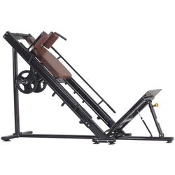 Aparat presa picioare MS Fitness H-022A (Black/Brown)