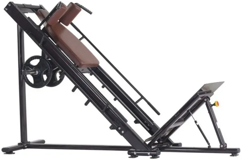 Aparat presa picioare MS Fitness H-022A (Black/Brown)