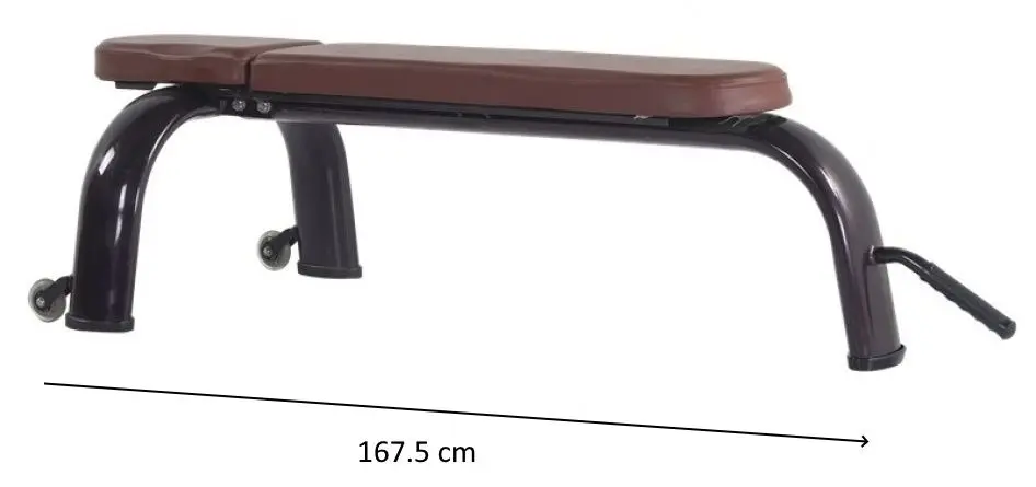 Banca dreapta MS Fitness H-036A (Black/Brown) - 3