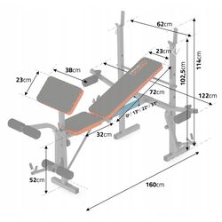 Многофункциональная скамья Neo-Sport NS-200 (Black/Red) Thumb