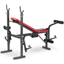 Banca multifunctionala Neo-Sport NS-201 (Black/Red) Thumb