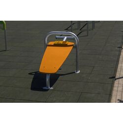 Banca abdominala PlayPark C-020 (Orange/Black) Thumb