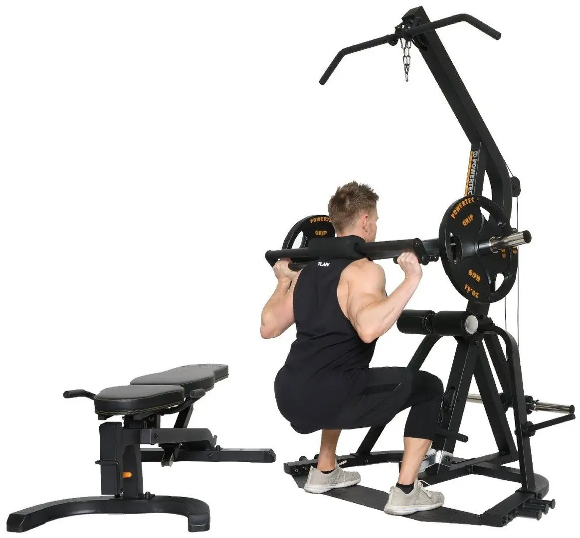 Banca multifunctionala Powertec WB-LS20-BB (Black)