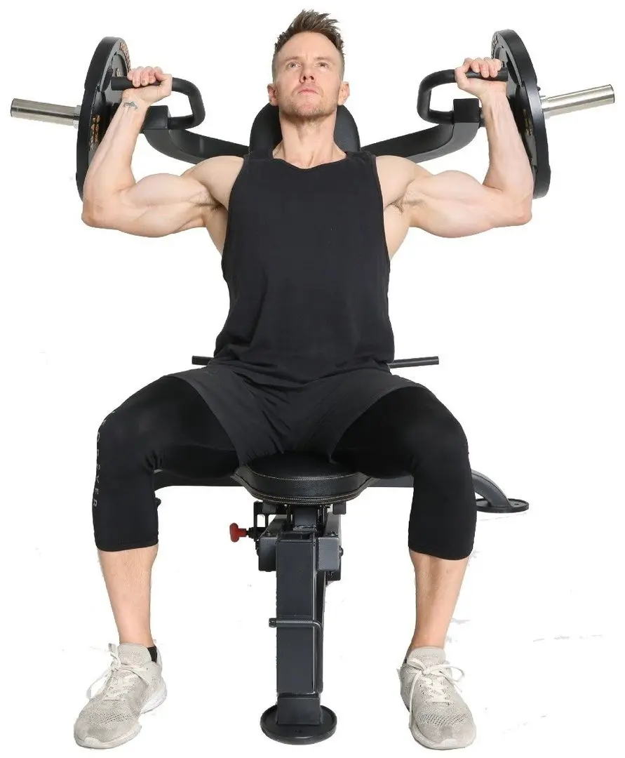 Мультифункциональная скамья Powertec WB-MP20 (Black) - 4