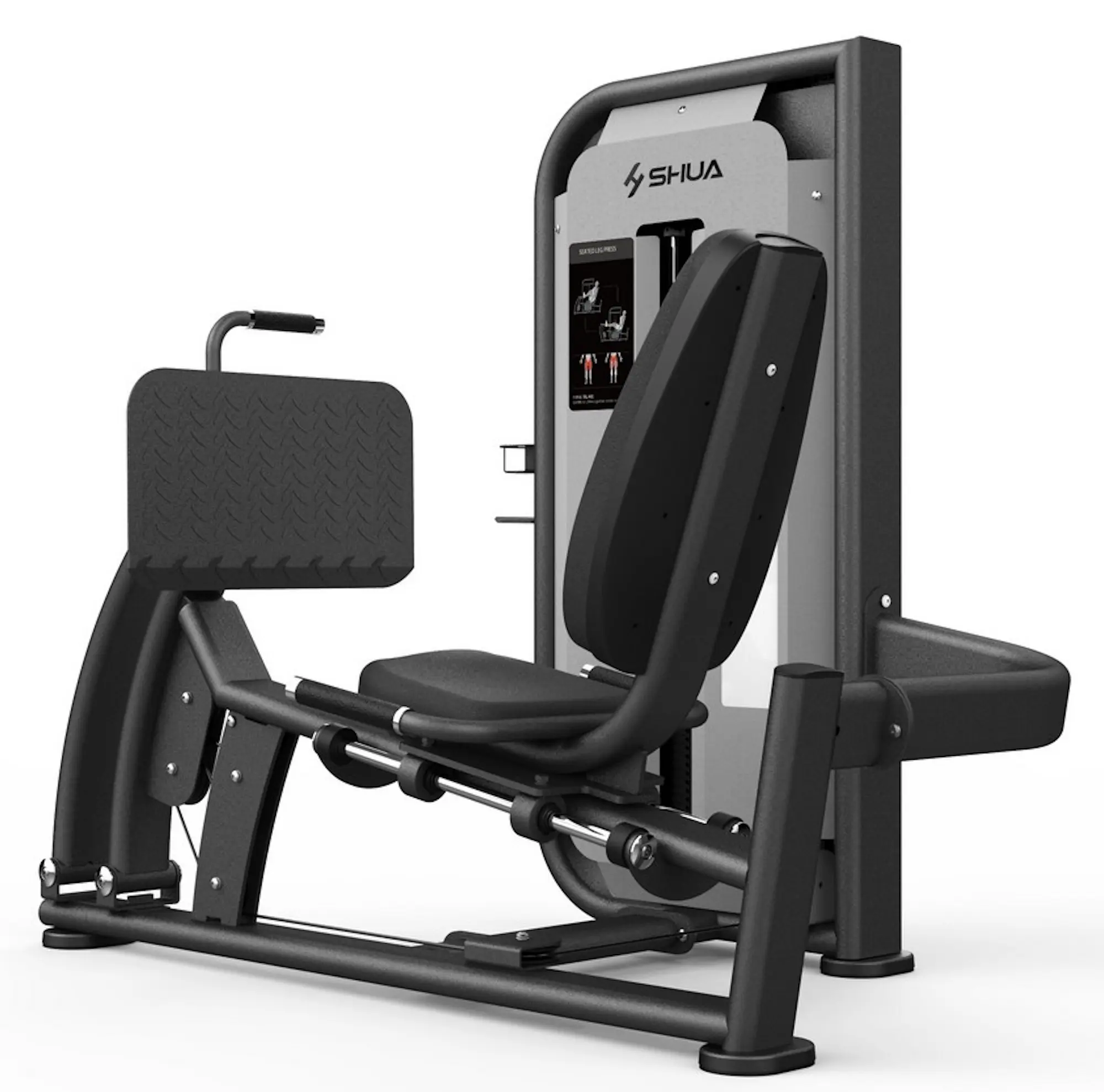 Тренажер для жима ногами Shua SH-G6809 (Black) - 2