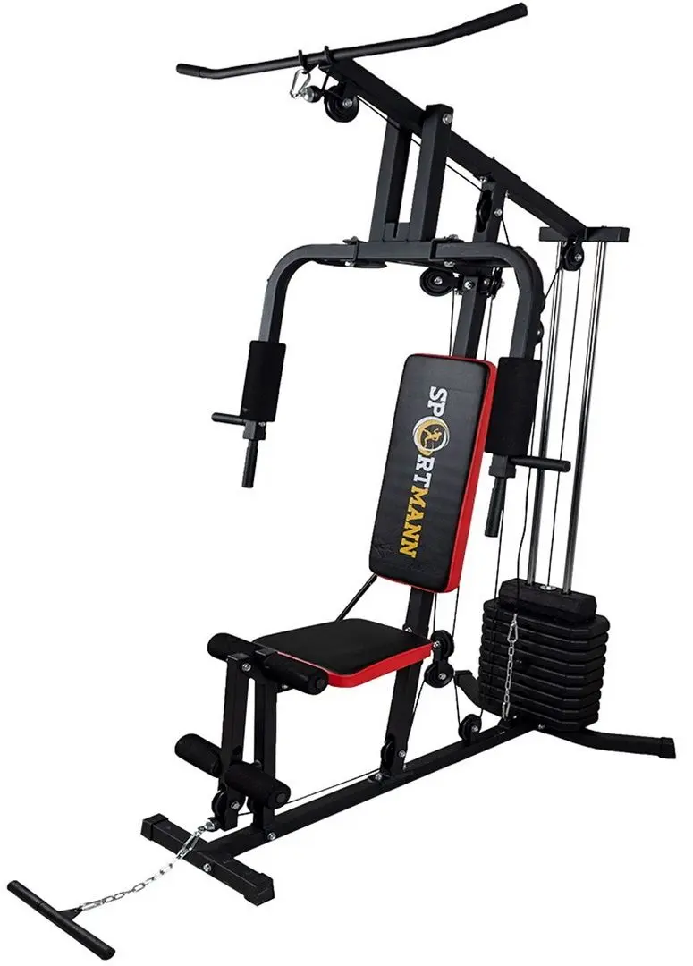 Aparat multifunctional Sportmann Saburo (Black/Red)