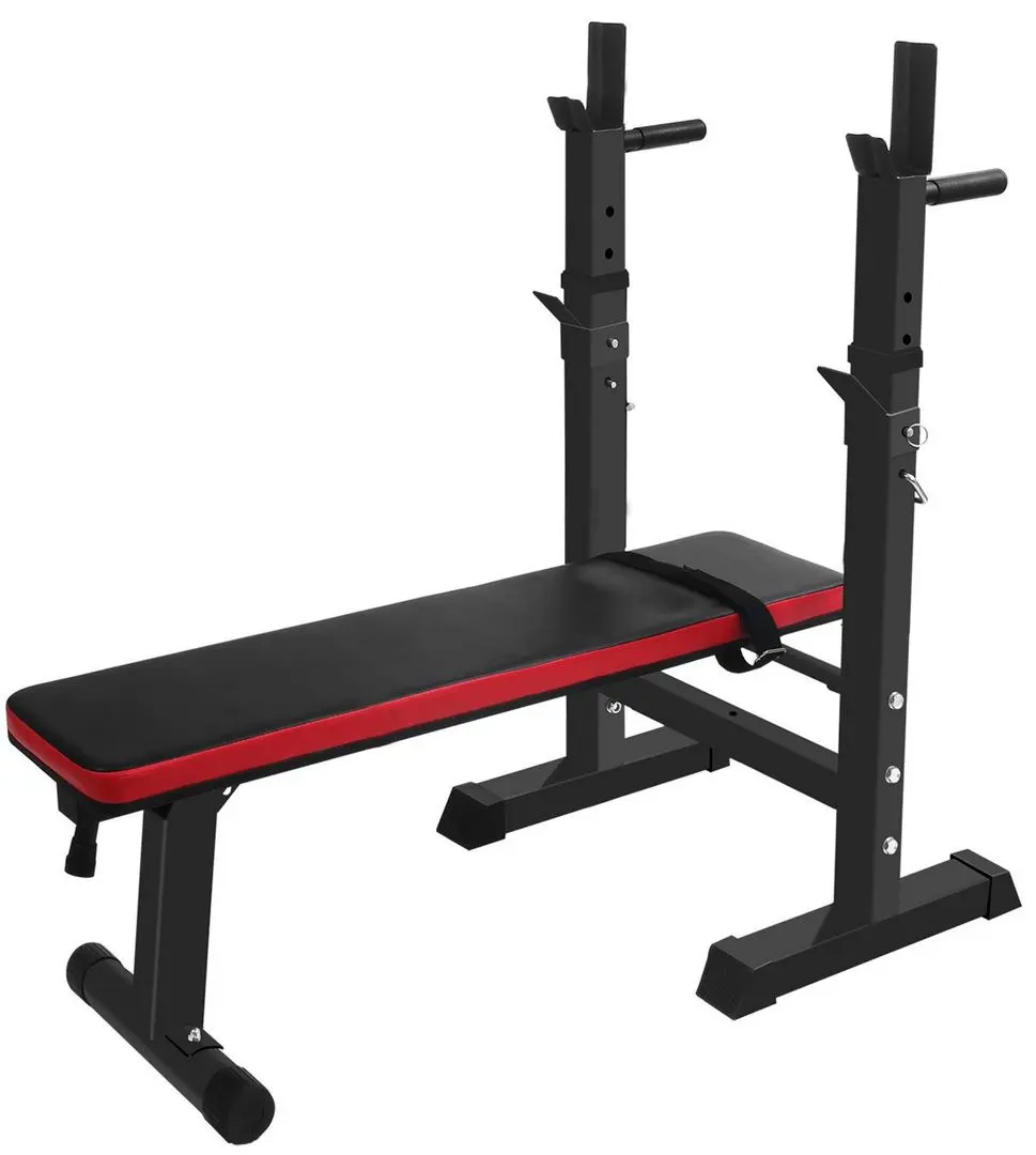 Scaun pentru powerlifting Sportmann Santiago SM1355 (Black/Red)