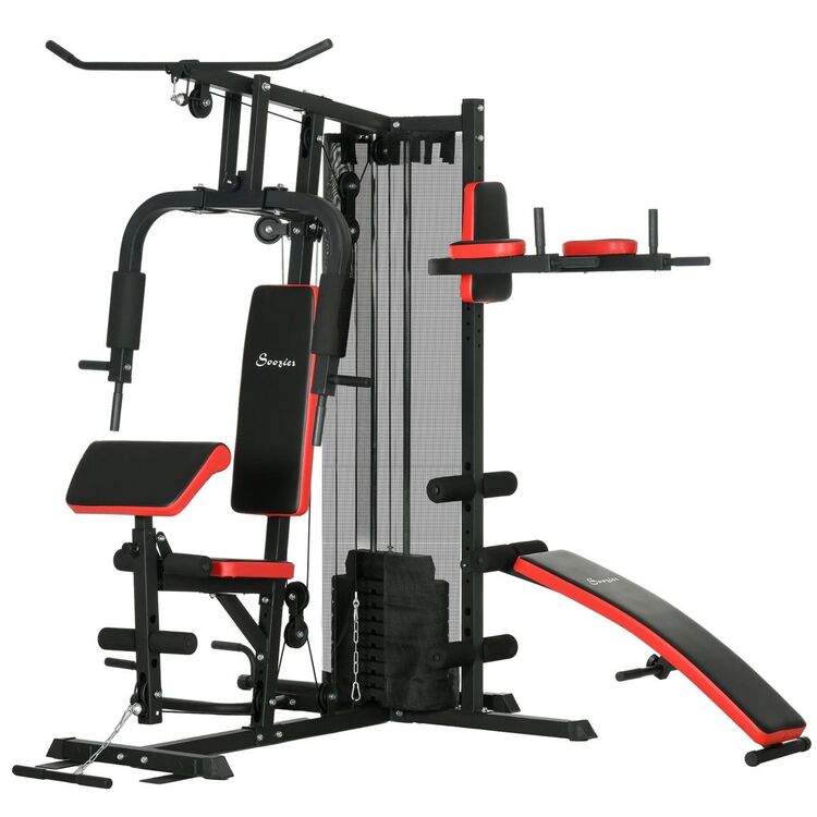 Мультифункциональный тренажер Sportnow A91-290V01BK (Black/Red)