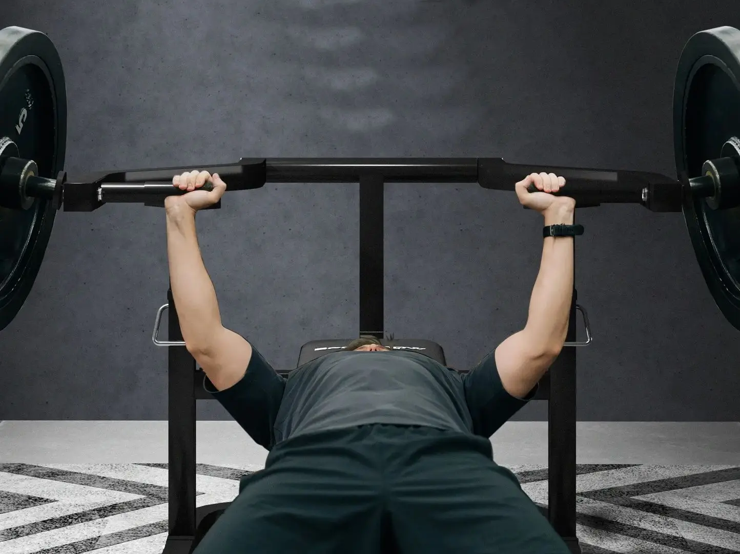 Banca powerlifting Sportnow A91-324V00BK (Black)