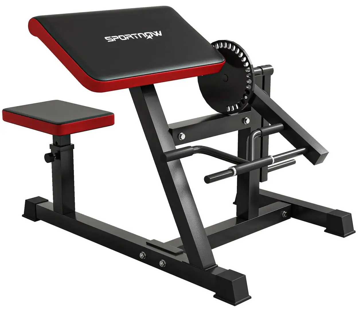 Banca multifunctionala Sportnow A91-327V00BK (Black/Red)