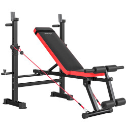 Скамья многофункциональная Sportnow A91-435V00RD (Red/Black) Thumb
