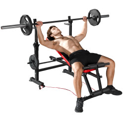 Скамья многофункциональная Sportnow A91-435V00RD (Red/Black) Thumb