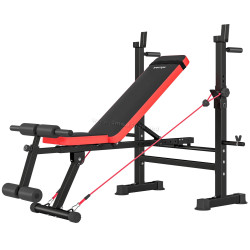 Скамья многофункциональная Sportnow A91-435V00RD (Red/Black)