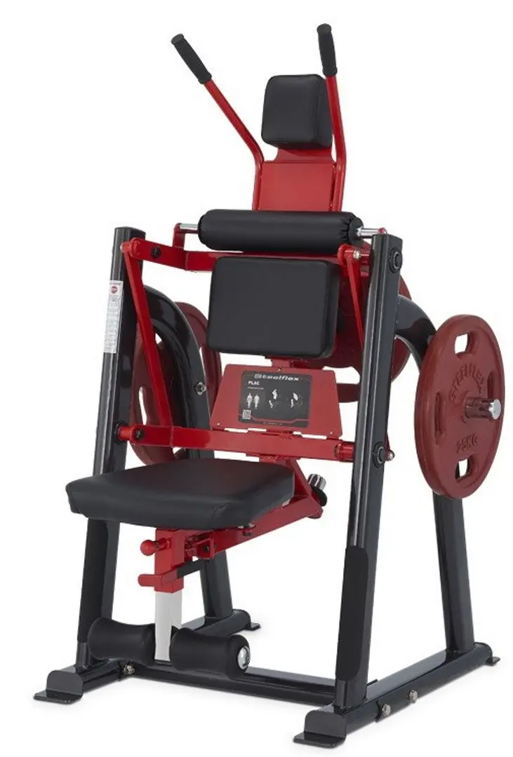 Тренажер для пресса Steelflex Plateload Line Plac (Black/Red)