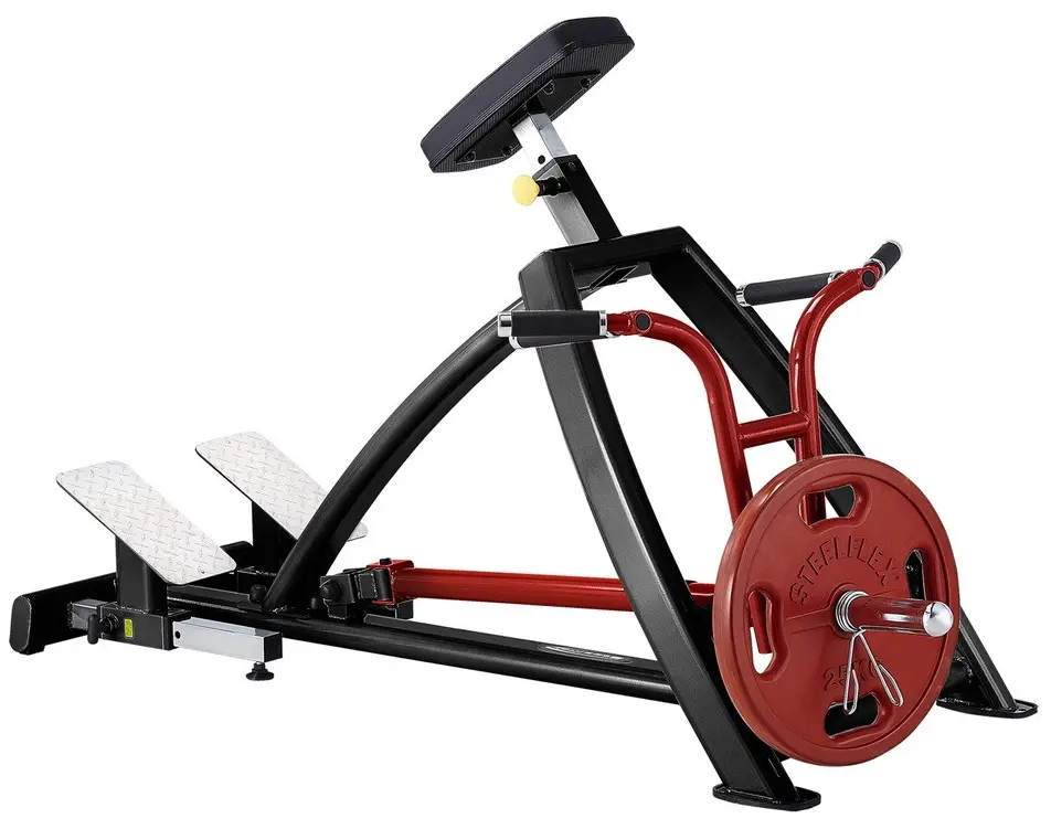 Aparat Pull Down Steelflex Plateload Line PLSR (Black/Red)