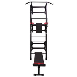 Мультифункциональный тренажер Techfit MULTIGYM1000 (Black/Red) Thumb