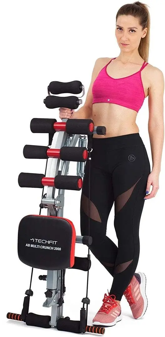 Banca multifunctionala Techfit AB Multi Crunch (Grey/Black) - 4
