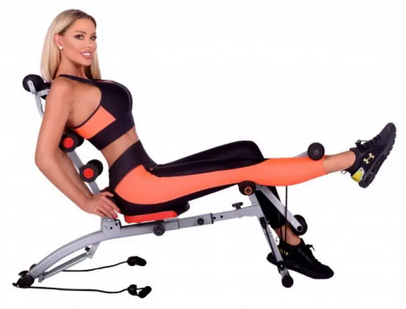 Banca multifunctionala Techfit AB Multi Crunch (Grey/Black) - 3