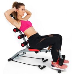 Banca multifunctionala Techfit AB Multi Crunch (Grey/Black) Thumb