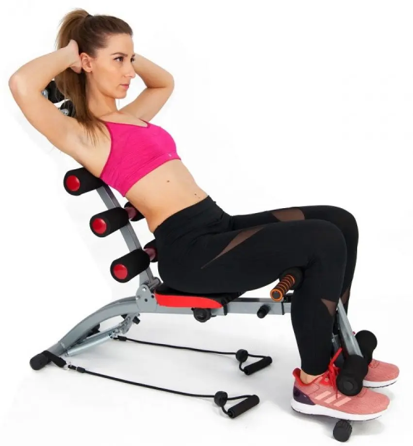 Banca multifunctionala Techfit AB Multi Crunch (Grey/Black) - 2