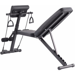 Banca multifunctionala Techfit Power 400 (Black) Thumb