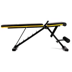 Скамья многофункциональная Techfit Power 500 (Black/Yellow) Thumb