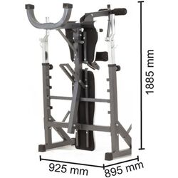 Banca multifunctionala Toorx WBX-90 (Grey/Black) Thumb