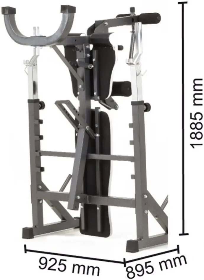 Banca multifunctionala Toorx WBX-90 (Grey/Black)