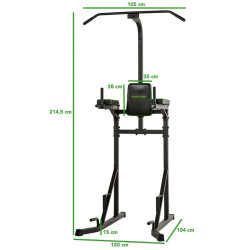 Мультифункциональный тренажер Tunturi Power Tower PT20 (Black) Thumb