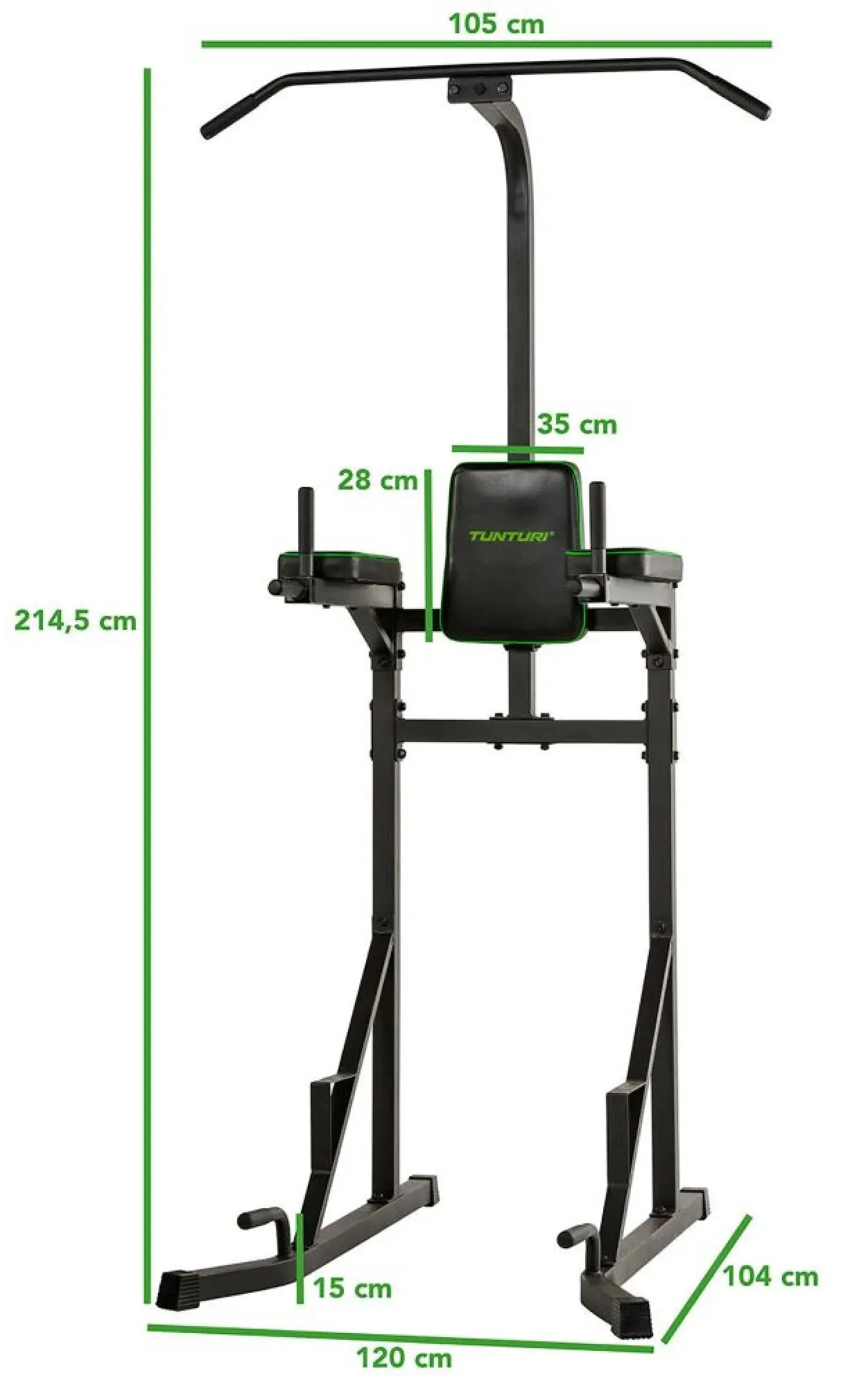 Мультифункциональный тренажер Tunturi Power Tower PT20 (Black)