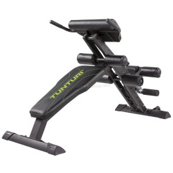 Banca pentru antrenament de forta Tunturi CT80 (Black/Green)