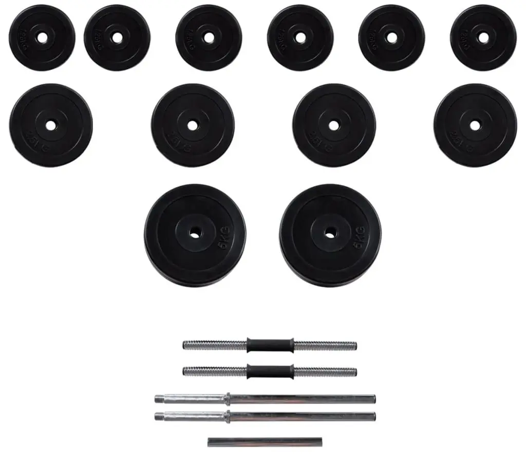 Turn exercitii de forta vidaXL 275358 (Black)