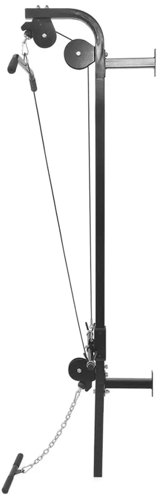 Turn exercitii de forta vidaXL 275359 (Black)