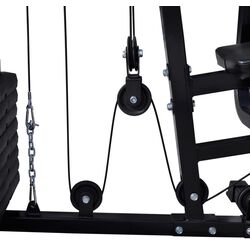 Мультифункциональный тренажер VidaXL 90485 (Black) Thumb