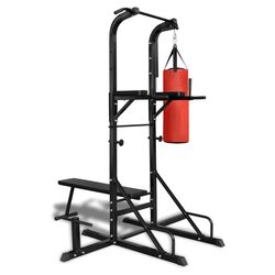 Aparat multifunctional vidaXL 90667 (Black/Red)